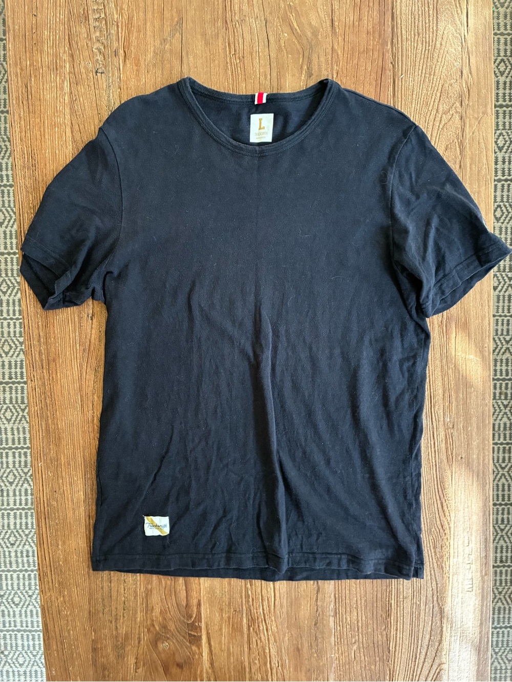 Tracksmith Grayboy Tee Men's size Large in Black